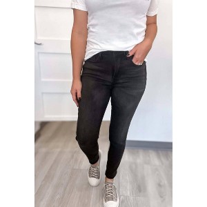 Women's Mid Rise Tummy Control Skinny - Judy Blue - 1 of 3