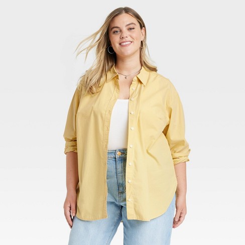 Oversized Boxy Chiffon Shirt