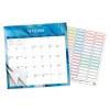 Plato Crackled Blush Square Wire-O Calendar with Sticker Sheet July 2025 - December 2026 - 3 of 4