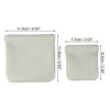 Unique Bargains Mini Portable PU Leather Jewelry Storage Makeup Bag 2 Pcs - 4 of 4
