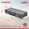 SKB Cases Waterproof Double Bow/Short Rifle Case - Olive Green, Durable Transport Solution with Inline Wheels, 40x16x5.5 Inches - 3 of 4