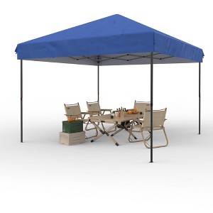 COZONY 10x10/20FT Pop-Up Canopy, Adjustable Height Waterproof Outdoor Tent with Reinforced Support for Backyard, Beach, Patio - 1 of 4