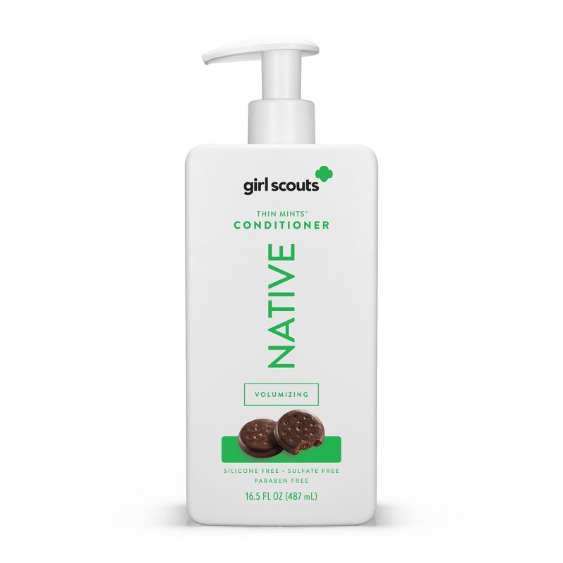 Native Limited Edition Girl Scouts Thin Mints Cookie Volumizing Conditioner - 16.5 fl oz, 1 of 9