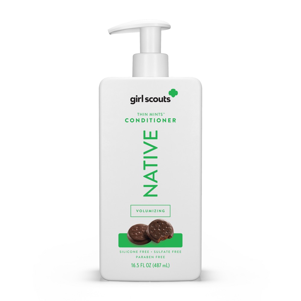 Photos - Hair Product Native Limited Edition Girl Scouts Thin Mints Cookie Volumizing Conditione 