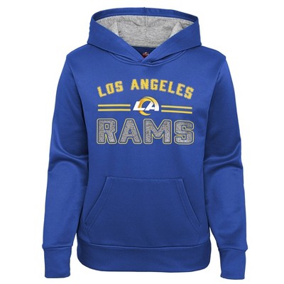 Nfl Los Angeles Chargers Girls' Fleece Hooded Sweatshirt - L : Target