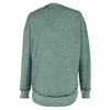 NBA Milwaukee Bucks Women's Burnout Crew Neck Fleece Sweatshirt - 2 of 4