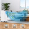 8000 BTU ABS Portable Air Conditioner, Compact Design, Energy Efficient, Dehumidifier, R32 Refrigerant - 2 of 4