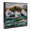 Stupell Industries Wild Coast with Turbulent Waves Framed Giclee Art - 2 of 4