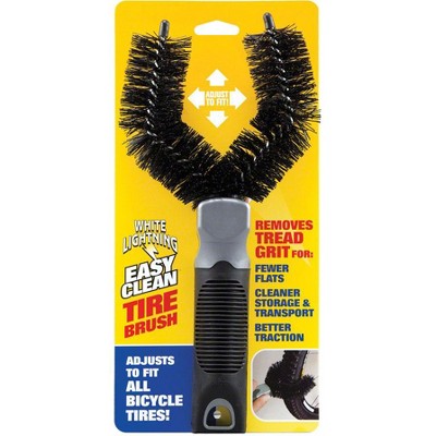 White Lightning Tire Brush