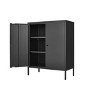 DOMETOUR Kitchen Storage Cabinet Pantry Cabinet Buffet Server Accent Sideboard with Doors - 4 of 4