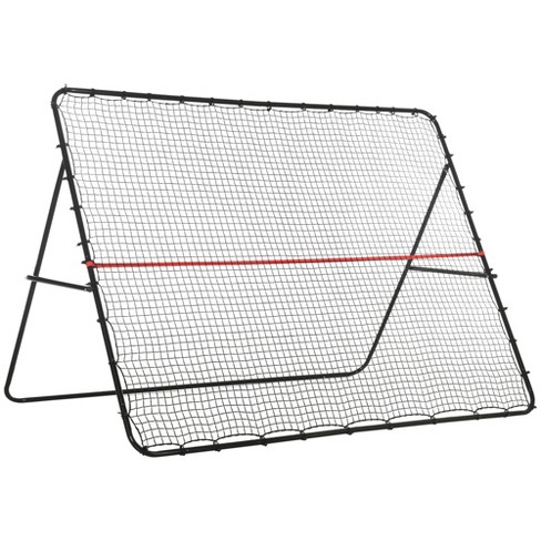 Soozier Adjustable Rebounder Net, Foldable Target Goal Bounce Back Net, for  Soccer, Baseball, and Tennis Practice and Training