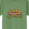 TMNT Classic Retro Cartoon Characters Men's Short Sleeve Shirt & Sleep Pants Set - 4 of 4
