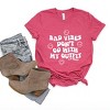 Simply Sage Market S.W.Smiley Don't Go With My Outfit Smiley Faces Short Sleeve Tee - 3 of 4