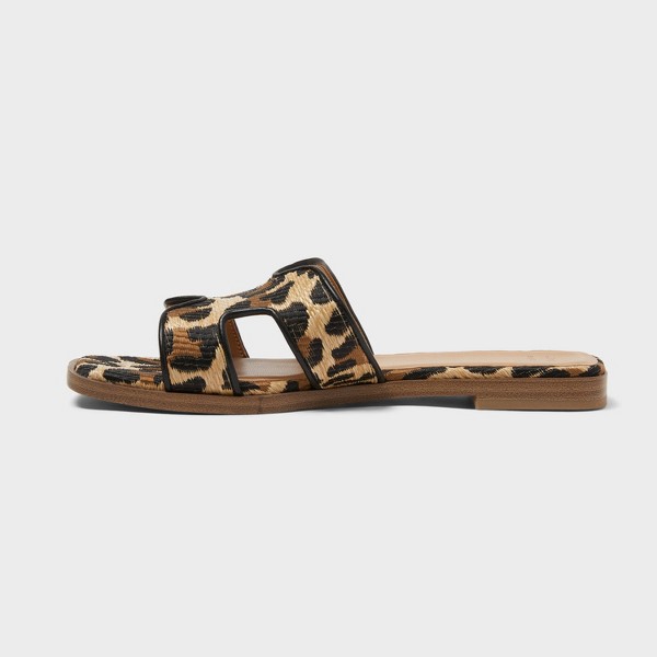 Sandalias tipo slide Nina para mujer - A New Day™ marrón claro 2