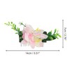 Unique Bargains Women's Styling Simulated Flowers Hair Clip Comb 1 Pc - 2 of 4