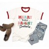 Simply Sage Market Women's Merry Teacher Bright Students Short Sleeve Ringer Tee - image 2 of 3