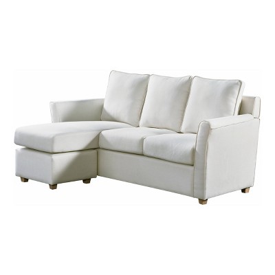 Henri Upholstered Sofa Almond Cream - HOMES: Inside + Out