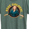 Women's - The Golden Girls - Rose Stay  Golden Short Sleeve Graphic T-Shirt - 2 of 4