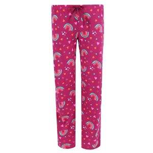 Roll Outta Bed Women's Novelty Print Pajama Bottoms - 1 of 4