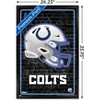 Trends International NFL Indianapolis Colts - Neon Helmet 23 Framed Wall Poster Prints - 3 of 4