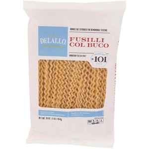 DeLallo Fusilli col Buco Pasta No. 101 - Pack of 16 - 16 oz - 1 of 1