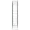 vidaXL White Iron 4-Floor Flower Stand with Wheels, Durable Plant Rack with Strong Frame and Versatile Storage Shelf, 17.3"x9.1"x31.5" - 4 of 4