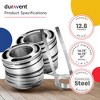 DuraVent DuraPlus 6DP-E30K 6-Inch 30-Degree Dual Layer Stainless Steel/Galvalume 360-Degree Swiveling Elbow Kit for Wood Stove Exhaust Vents, Silver - 2 of 4