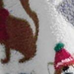 white christmas cat