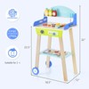 Infans Kid's Pretend Barbecue Grill Play Set Toy BBQ Cooking Playset with Accessories - 3 of 4