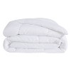 London Fog King Reversible Embossed Dot Seersucker Down Alternative Comforter: Hypoallergenic, Microfiber, Machine Washable - 3 of 4
