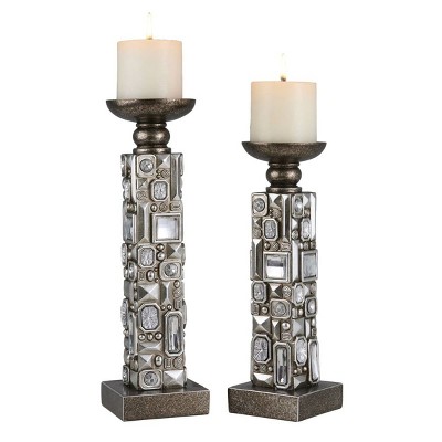 Ok Lighting Sierra Candleholder Set