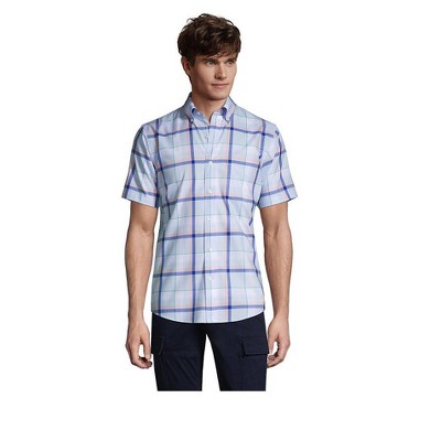 mens short sleeve no iron dress shirts