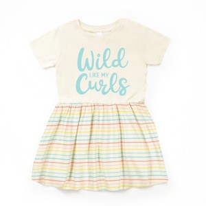 The Juniper Shop Wild Like My Curls Infant Dress - 1 of 4