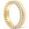 Pompeii3 1Ct Diamond Eternity High Polished Women's Stackable Ring Wedding Band - 3 of 4