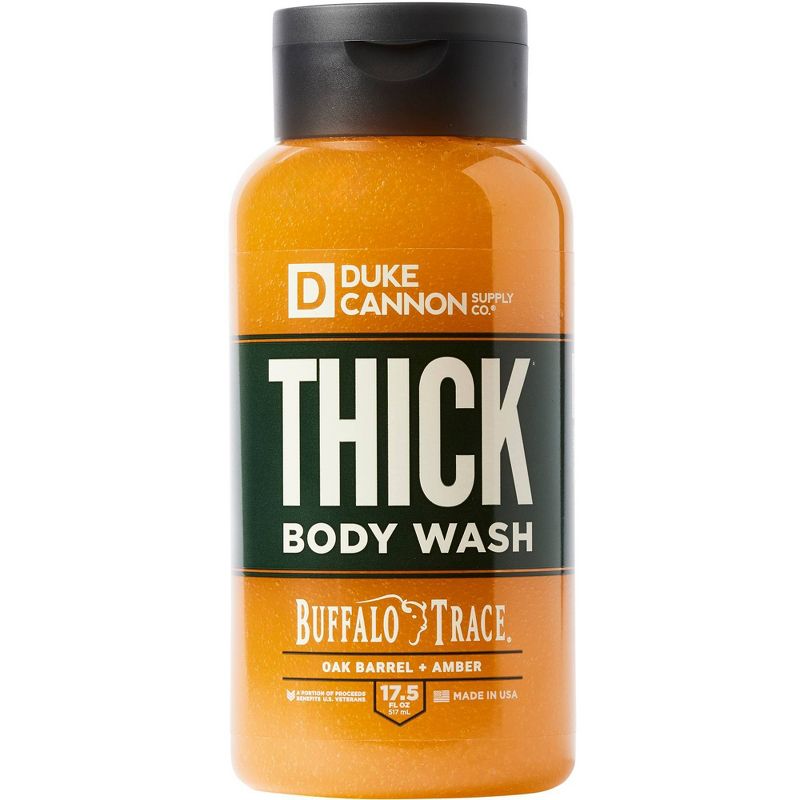 Duke Cannon THICK High-Viscosity Body Wash - Bourbon Oak Barrel - Body Wash for Men - 17.5 fl. oz, 1 of 11