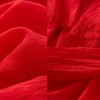 Anna-Kaci Women's Oversized Solid Color Scarf Lightweight Soft Wrap Shawl for Travel Casual Wear and Layering - 74.8IN×39.4IN - 4 of 4