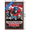 Trends International Hasbro Transformers: Rise of the Beasts - Optimus Prime Graffiti Framed Wall Poster Prints - 3 of 4