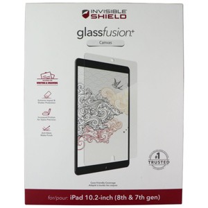 ZAGG InvisibleShield GlassFusion+ Canvas Protector for iPad 10.2in (8th/7th Gen) - 1 of 1