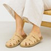 CUSHIONAIRE Benson Fisherman Sandals for Women – Suede Slip On Closed Toe Womens Clogs with Memory Foam Cork Footbed and Arch Support - 4 of 4