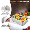 VEVOR 6 Pack Steam Table Pans 20.9 x 12.8 x 5.9 Inch Deep Steam Table Pan Full Size 20.5L Deep Food Container Stainless Steel Oven Tray, Silver - 4 of 4