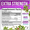 Ashwagandha 2100 mg Extra Strength Pure Ashwagandha Powder Stress & Mood Support - 120 Count By Hello Lovely! - 2 of 4