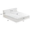 All-in-One Mattress with Built-in Bed Frame,  Cool Mattress with Pressure Relief and Motion Isolation for Bedroom-Baofuwish - 4 of 4