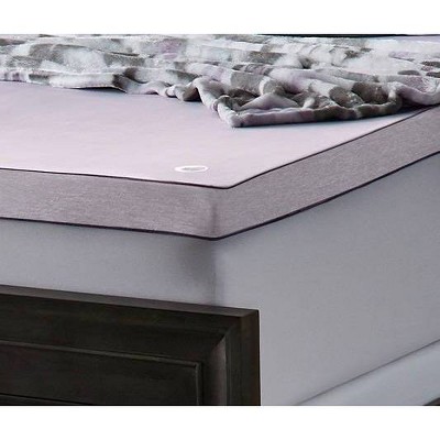 Twin Aromatherapy Memory Foam Mattress Topper Lavender - Comfort Revolution