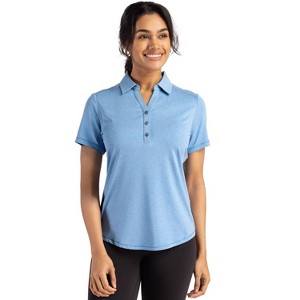 Cutter & Buck Forge Eco Stretch Recycled Womens Short Sleeve Polo - 1 of 2