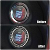 Unique Bargains Ring Rhinestone Car Engine Start Stop Decoration 5 Pcs - 3 of 4