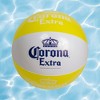 Northlight Corona Extra Inflatable Beach Ball - 20" - Yellow and White - 2 of 4
