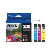 Epson 220 Single, 2pk, 3pk & 4pk Ink Cartridges - Black, Yellow, Magenta, Cyan, Multicolor - image 2 of 4