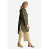 Jessica London Women's Plus Size Linen Mega Tunic - 4 of 4