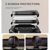 Dexnor for Apple Watch Series 9/8/7 [45mm] Band with Case, Series SE2/SE/6/5/4 [44mm] Band, [Built-in 2 Sets Tempered Glass Screen Protector] - 3 of 3