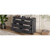 KTMBDW 2/6 Drawer Dresser,Mid Century Chest of Drawers,Wooden Bedroom Drawer Dresser with 2/6 Storage Drawers for Bedroom,Living Room - 4 of 4
